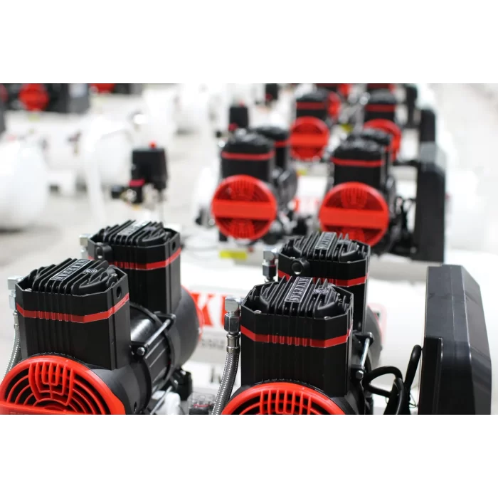 Kuletaş 100 Litre 4 HP Sessiz Premium Kafa Hava Kompresörü 2800 rpm 8 Bar
