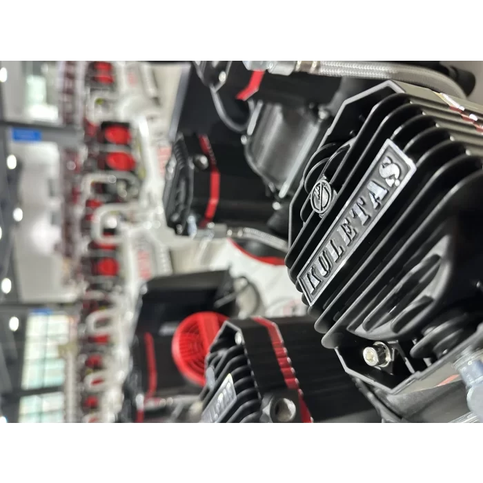 Kuletaş 50 Litre 2 HP Sessiz Premium Kafa Hava Kompresörü 2800 rpm 8 Bar