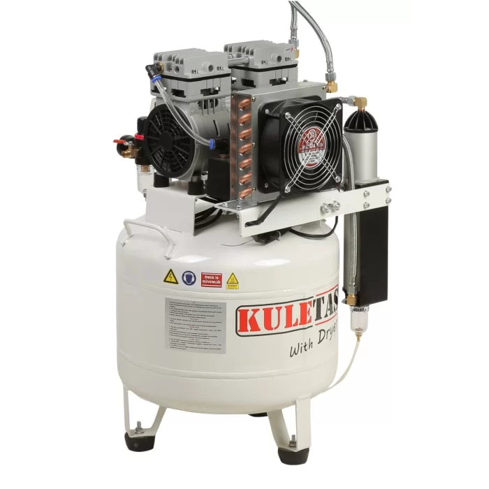 Kuletaş 50 Litre Kurutuculu Sessiz Yağsız Kompresör 8 Bar