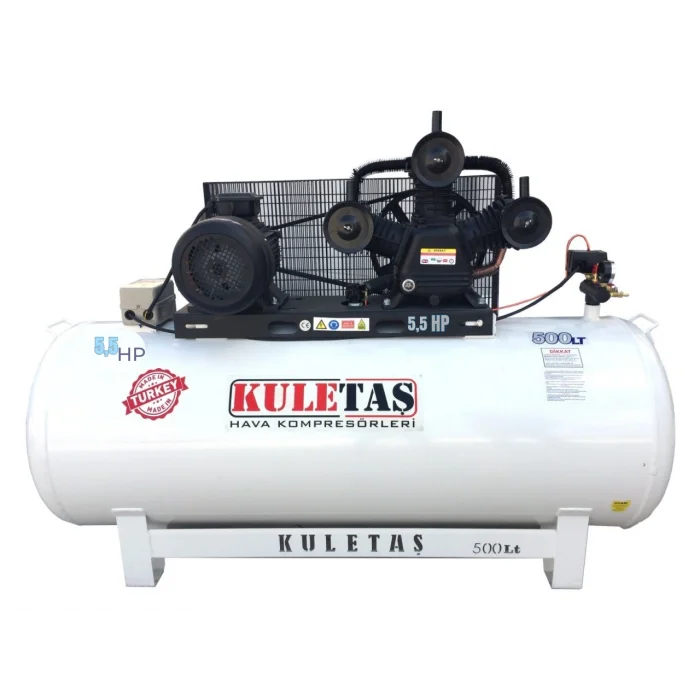 Kuletaş 500 Litre Hava Kompresörü 8 Bar 5,5HP