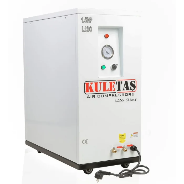 Kuletaş Kabinli Ultra Sessiz Kompresör 30 Litre 8 Bar