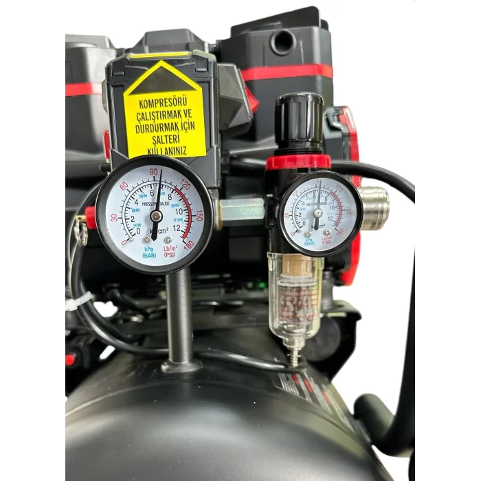 Kuletaş Premium 50 Litre Sessiz Yağsız Hava Kompresörü 4 Hp 8 Bar