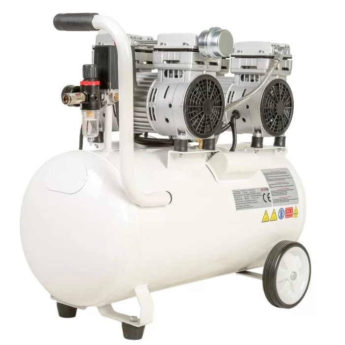 Kuletaş Süper Sessiz Yağsız Kompresör 60 Litre Çift Motor 2 Hp 8 Bar