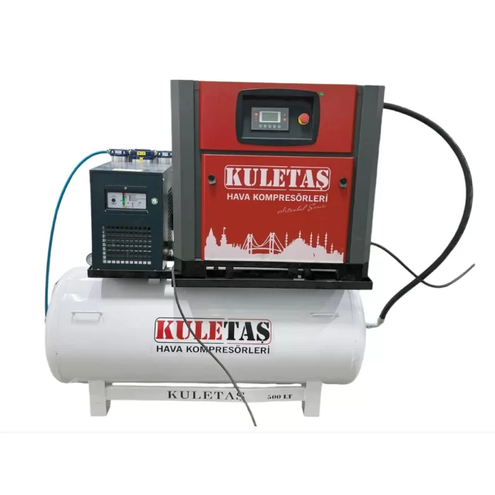Kuletaş Tank Üstü Vidalı Hava Kompresörü RE-10SET