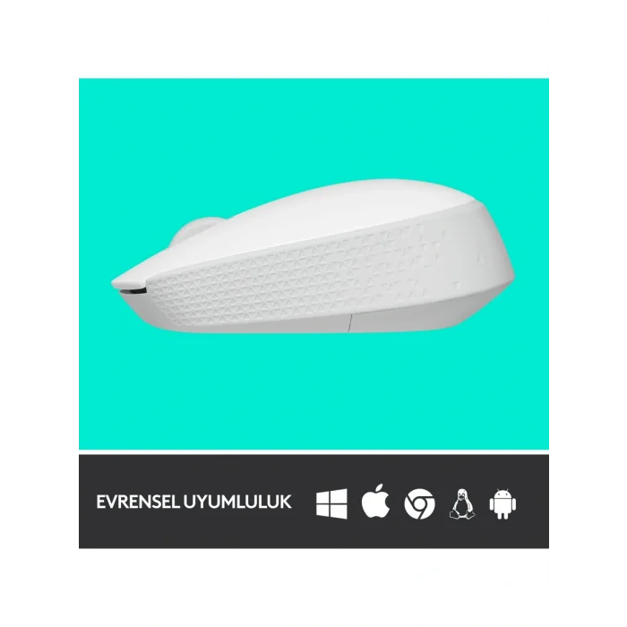 Logitech M171 Kablosuz Mouse Beyaz 910-006867
