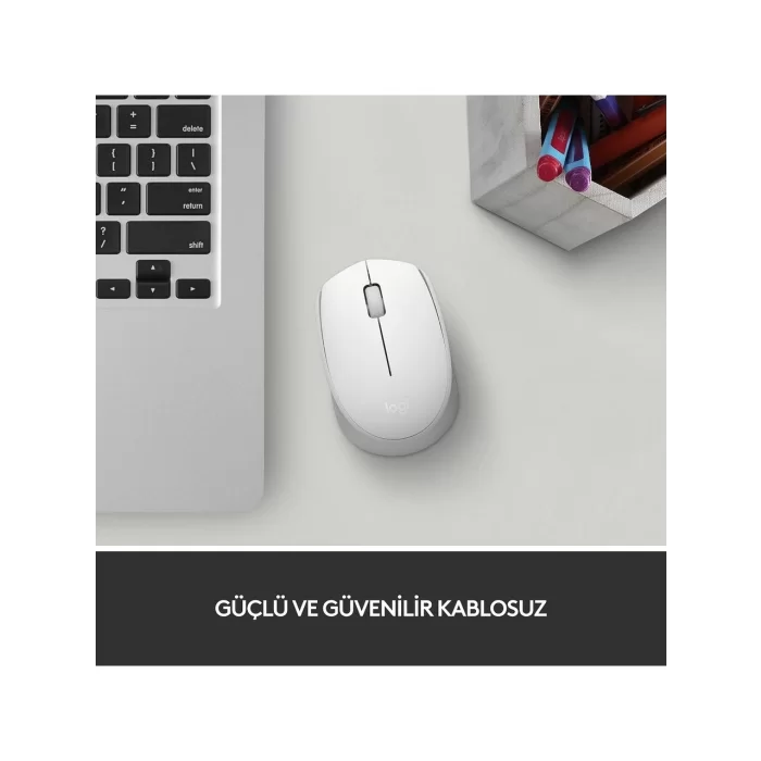 Logitech M171 Kablosuz Mouse Beyaz 910-006867