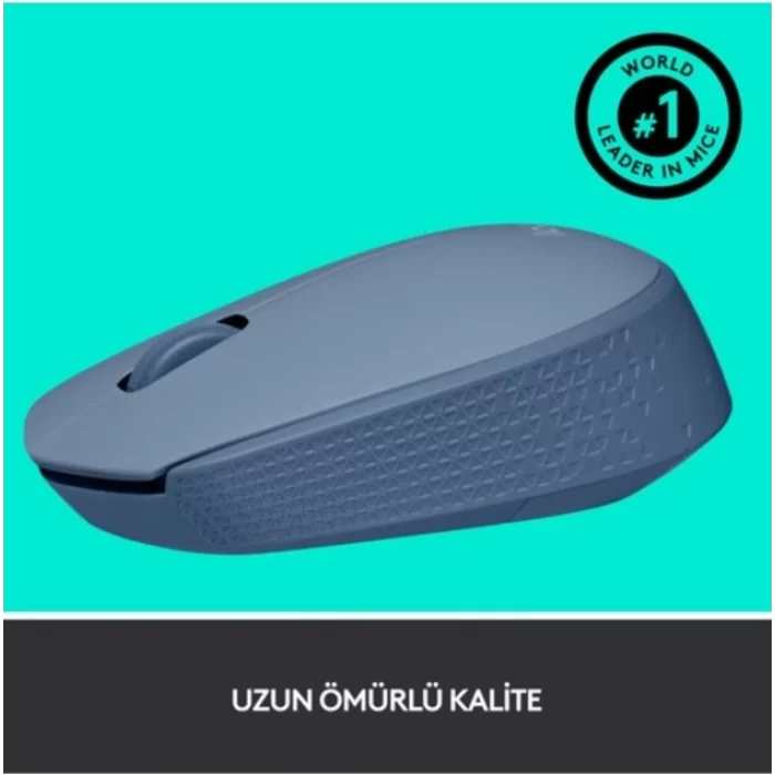 Logitech M171 Kablosuz Mouse Mavi-Gri 910-006866