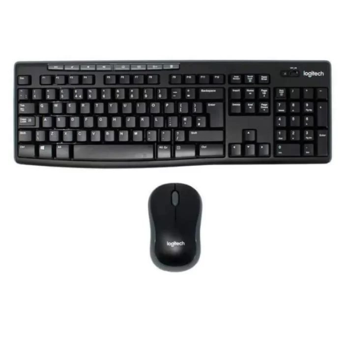 Logitech MK270 Kablosuz Klavye Mouse Set Siyah 920-004525