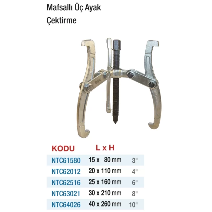 Mafsallı Üç Ayak Çektirme