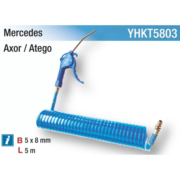 5x8mm. 5m. PE Kabin Temizleme Hortumu AXOR ATECO