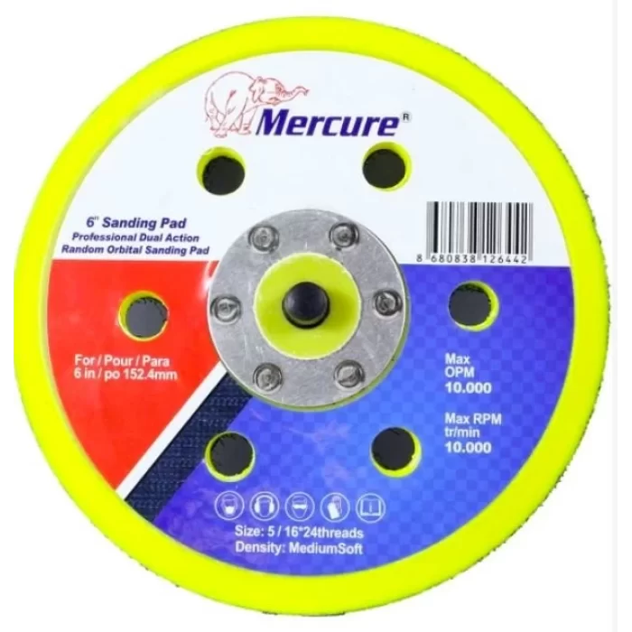 MERCURE CIRTLI DİSK ALTI PU 150mm. 6 DELİKLİ