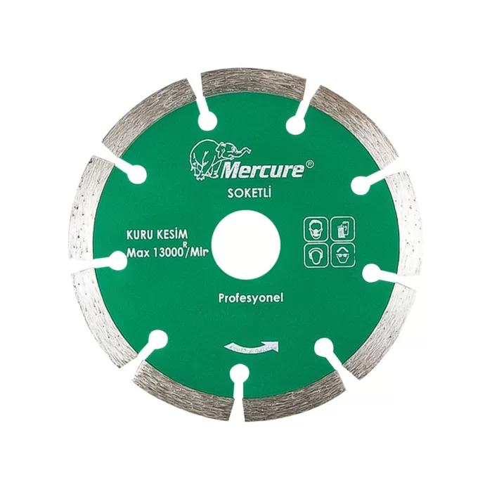 MERCURE ELEKTROLİZE SOKETLİ 115 22,23mm. TESTERE