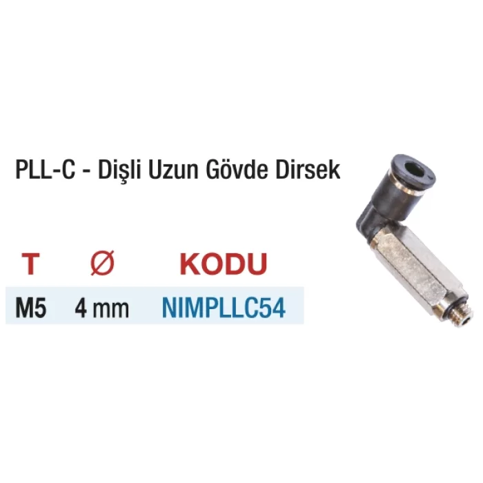 PL-C Dişli Uzun Gövde Dirsek - 10 Adet