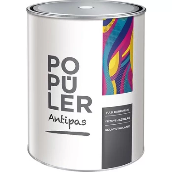 POLİSAN POPÜLER ANTİPAS GRİ 15 LT