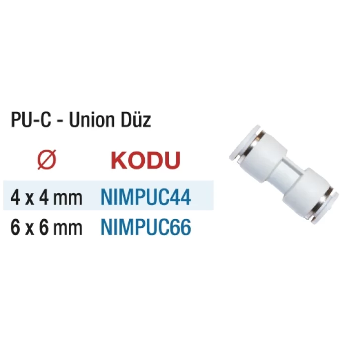 PU- C - Union Düz - 5 adet