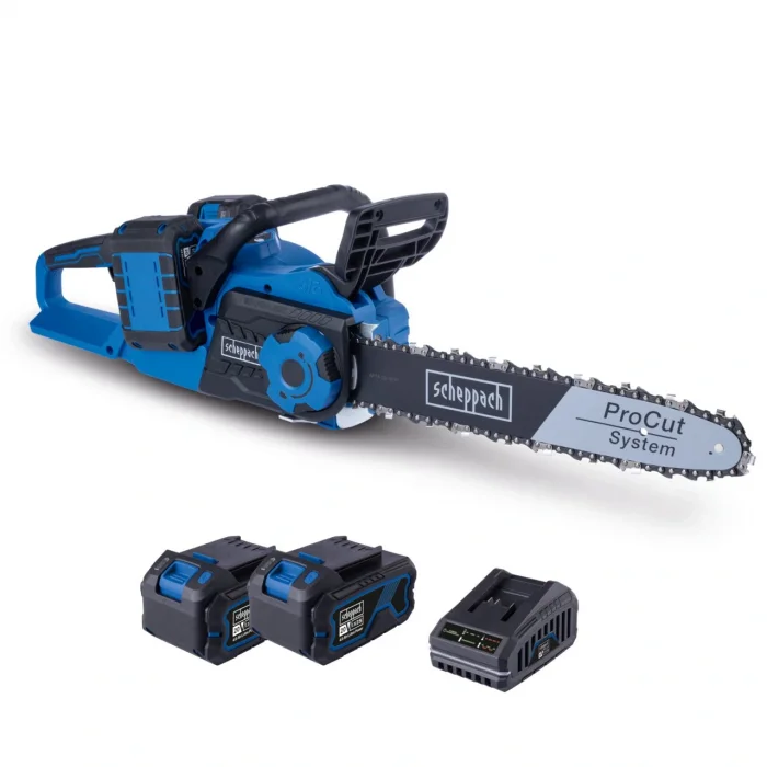 Scheppach BC-CS355 2x4Ah Akülü Ağaç Kesme Motoru