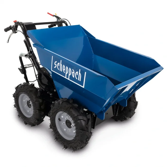 Scheppach DP3000 Mini Dumper 300 kg – 5,6 HP 4 Zamanlı Benzinli Motorlu Taşıyıcı