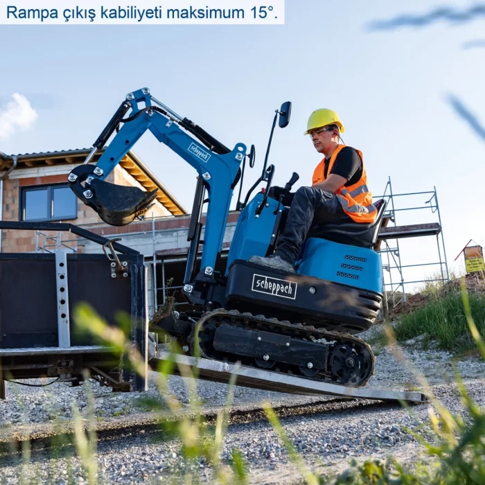 Scheppach EXC815 Mini Ekskavatör