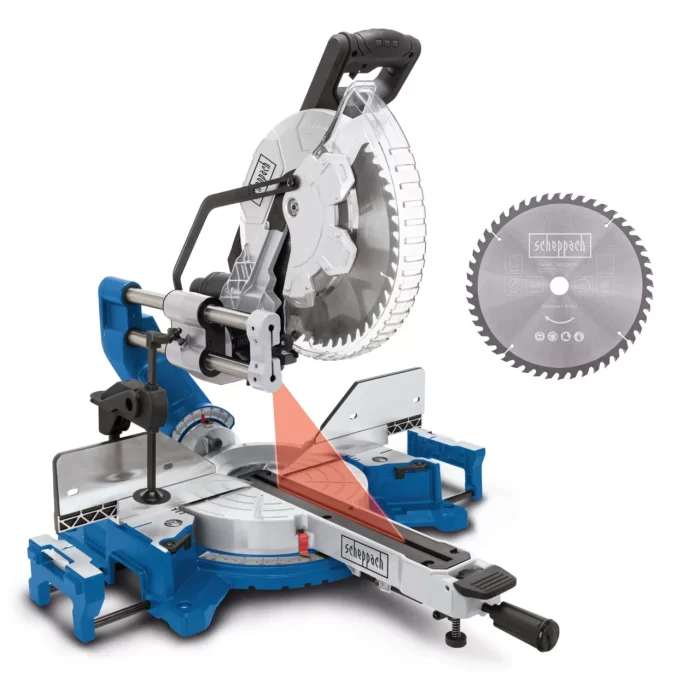Scheppach HM305SL Gönye Kesme Makinesi – 2000 W, 305 mm Bıçak, Lazerli
