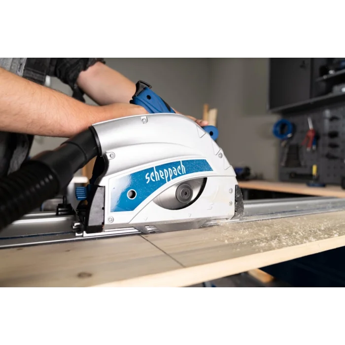 Scheppach PL55 Daldırmalı Testere – 1200 W, 55 mm Kesim Derinliği, 160 mm Bıçak