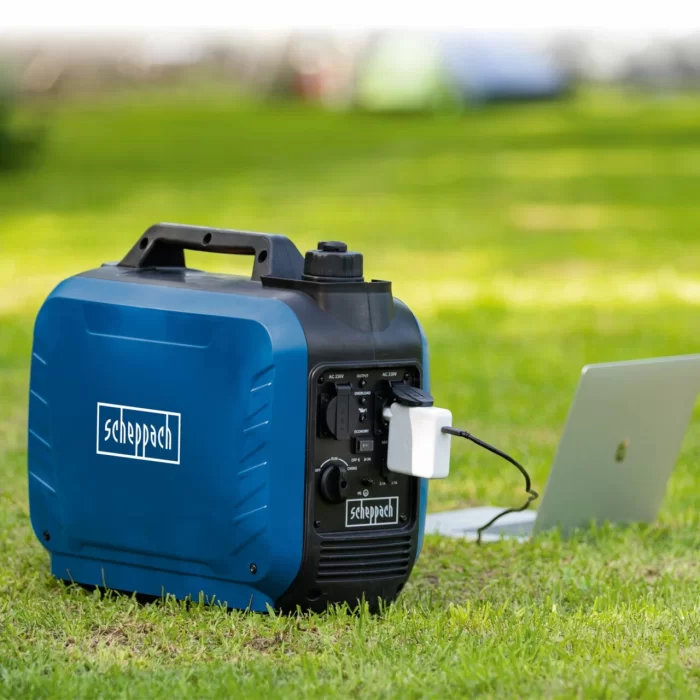 Scheppach SG2500i Benzinli İnverter Jeneratör – 2000 W, Monofaze, 3 Hp