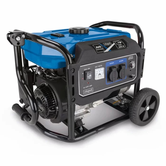 Scheppach SG3200X Benzinli Jeneratör – 2800 W, 5,8 Hp, Monofaze
