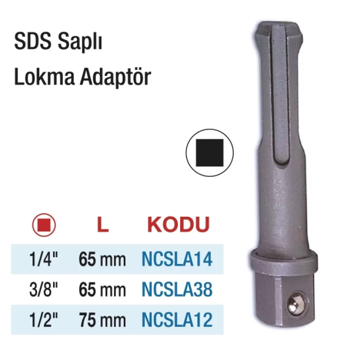 SDS SAPLI LOKMA ADAPTÖRLERİ