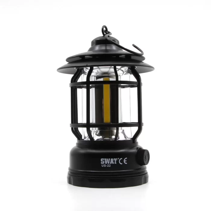 SWAT LED ŞARJLI KAMP FENERİ 10W 1000 LÜMEN US-22