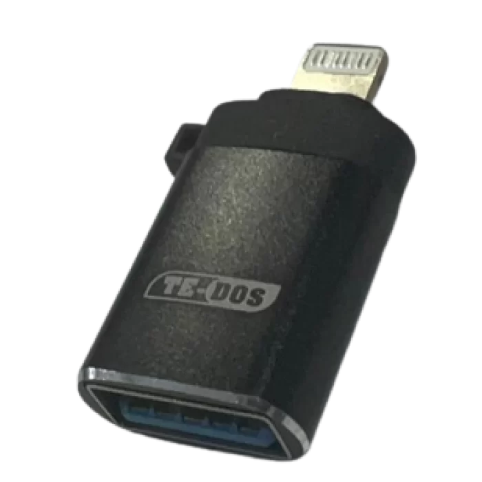 TE-DOS TD-C3309 OTG USB to Iphone Lightning Dönüştürücü