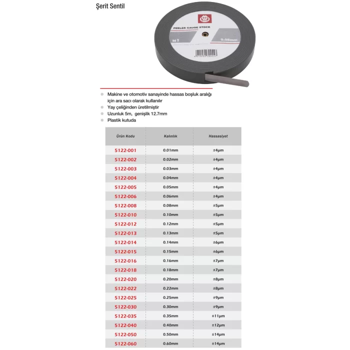 Werka 5M Şerit Sentil