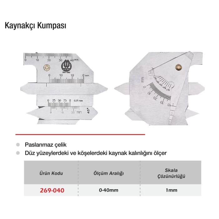 Werka Kaynakçı Kumpası 0-40mm