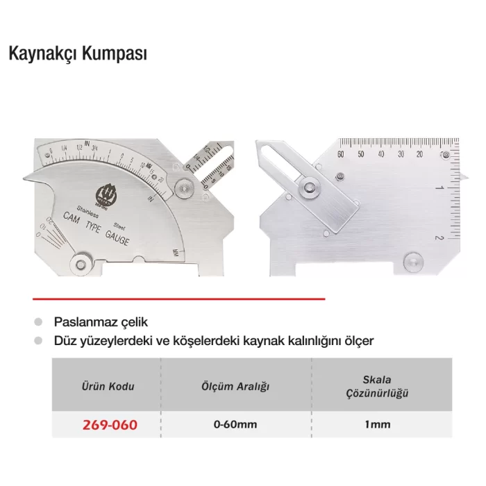 Werka Kaynakçı Kumpası 0-60 mm