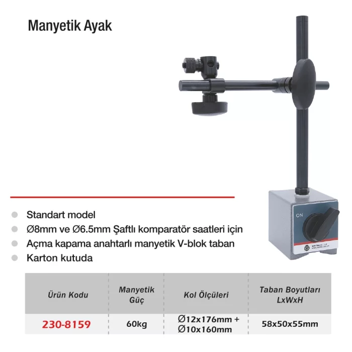 Werka Manyetik Alan 60 kg