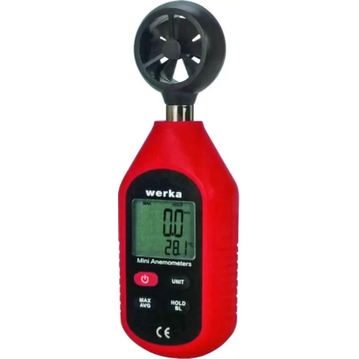 Werka Mini Dijital Anemometre