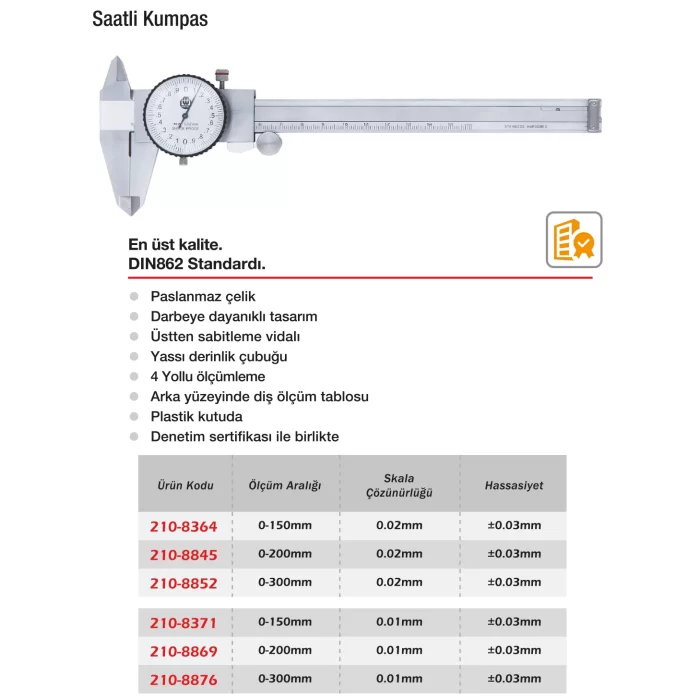 Werka Saatli Kumpas (210-8)