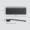 Logitech K580 Slim 920-010624 Siyah Q Kablosuz Bluetooth Klavye 920-010624 