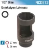 1/2 27 x 78 mm. Dizel Enjeksiyon Lokması