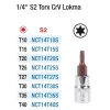 1/4 CrV S2 Torx Lokma