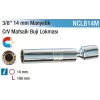 3/8 14 mm. Mafsallı CR-V Buji Lokması