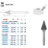 D&W M Tipi Konik Sivri - Karbur Kalıpçı Frezeleri