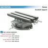 D&W Uzun Tablalı Hareketli Support 152 X 458 Mm.