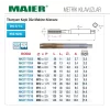 DIN 371 TİTANYUM KAPLI DÜZ KANAL-METRİK - HSS MAKİNE KILAVUZLARI