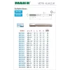 DIN 376 DÜZ KANAL - METRİK - HSS MAKİNE KILAVUZLARI