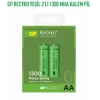 GP130AAHCEMTR-2GB2  RECYKO YEŞİL 2Lİ 1300 MHA KALEM PİL