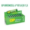 GP15G-2S4  GREENCELL 4*10LU ÇK 1,5V