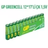 GP15G-2VS12  GREENCELL 12*17 Lİ ÇK 1,5V