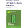 GP20R8HEM2GB1  RECYKO YEŞİL 1Lİ 200 MHA 9V