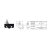 Gwest AZ - 15GQ - B Kalın Kısa Metal Pimli 15A Mikro Switch (20 Adet)