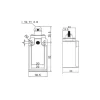 Gwest GLS -103R Limit Switch - Dikey Metal Makaralı Resetli 10 Adet