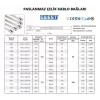Gwest Paslanmaz Çelik Kablo Bağları 100 Adet